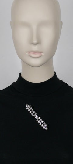 CHRISTIAN DIOR Vintage Jewelled Brooch