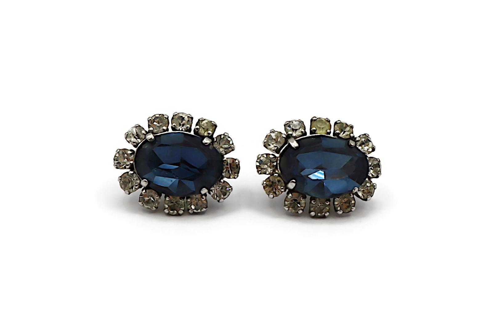 CHRISTIAN DIOR Pendientes de clip vintage, 1966 en Bueno estado para la venta en Nice, FR