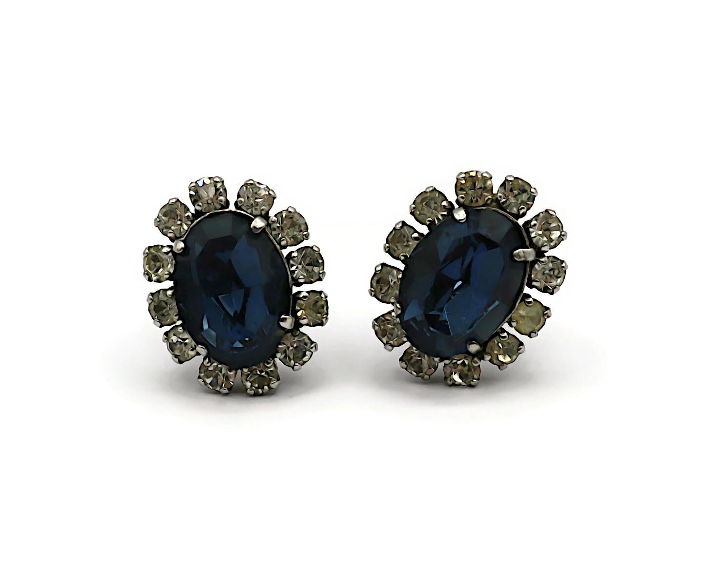 CHRISTIAN DIOR Pendientes de clip vintage, 1966 en venta 1