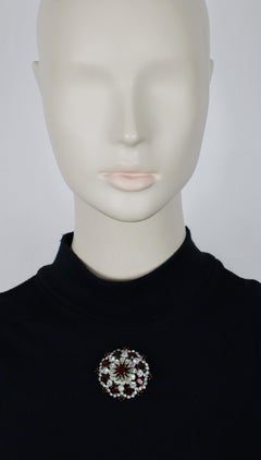 CHRISTIAN DIOR Vintage-Brosche mit Jewell, 1965