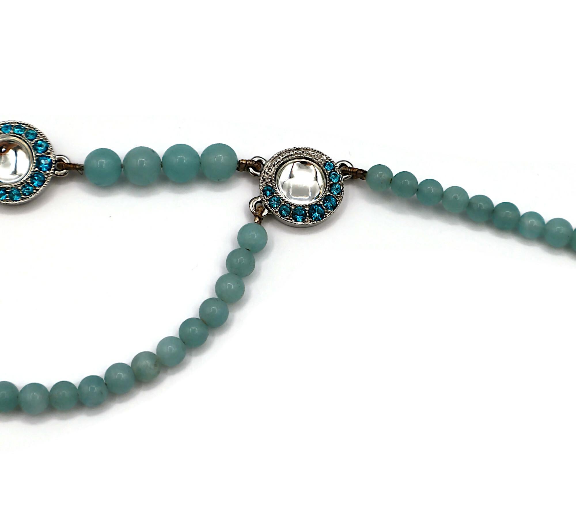 CHRISTIAN DIOR Collana Jewell d'epoca con drappeggio in vendita 7