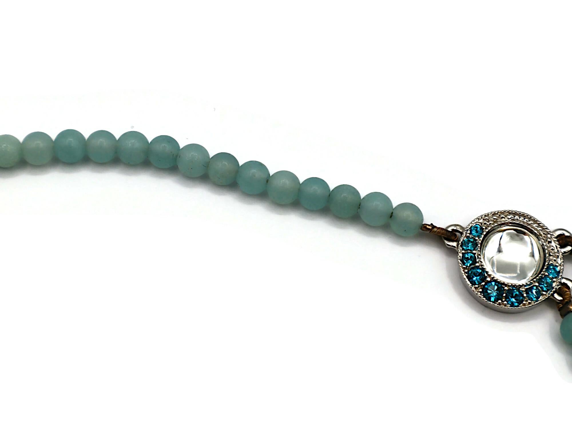 CHRISTIAN DIOR Collana Jewell d'epoca con drappeggio in vendita 2