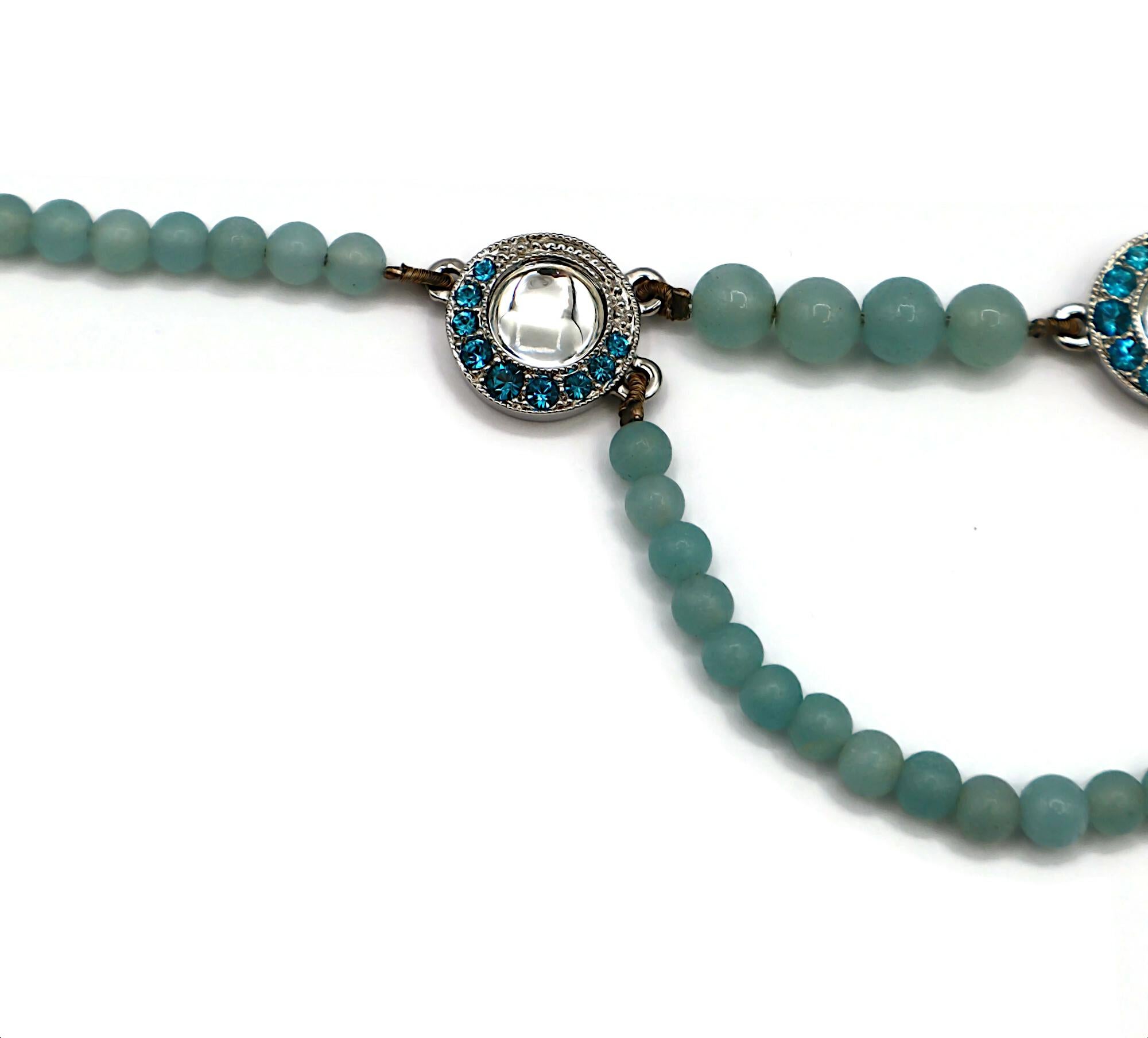 CHRISTIAN DIOR Collana Jewell d'epoca con drappeggio in vendita 3
