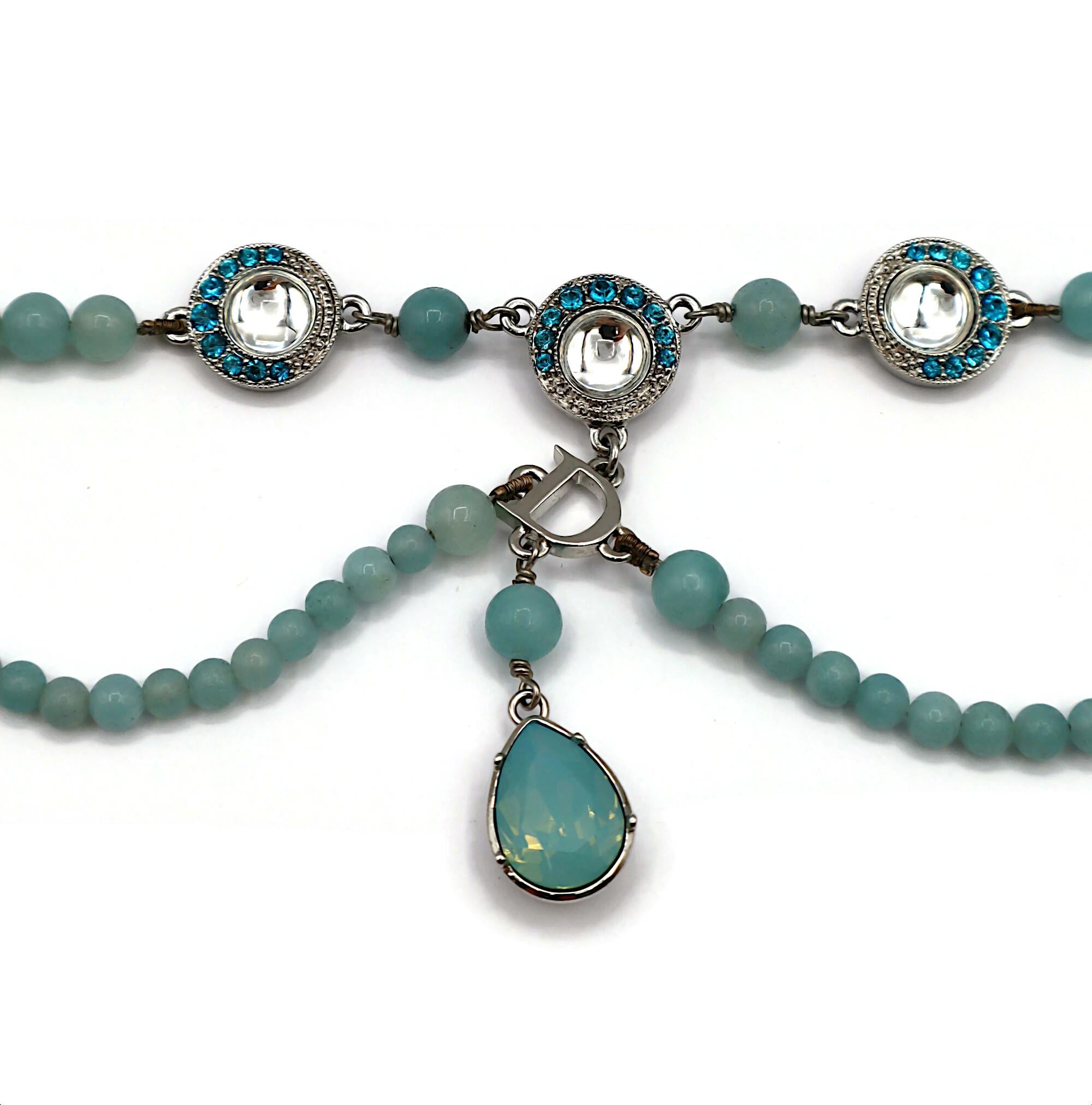 CHRISTIAN DIOR Collana Jewell d'epoca con drappeggio in vendita 5