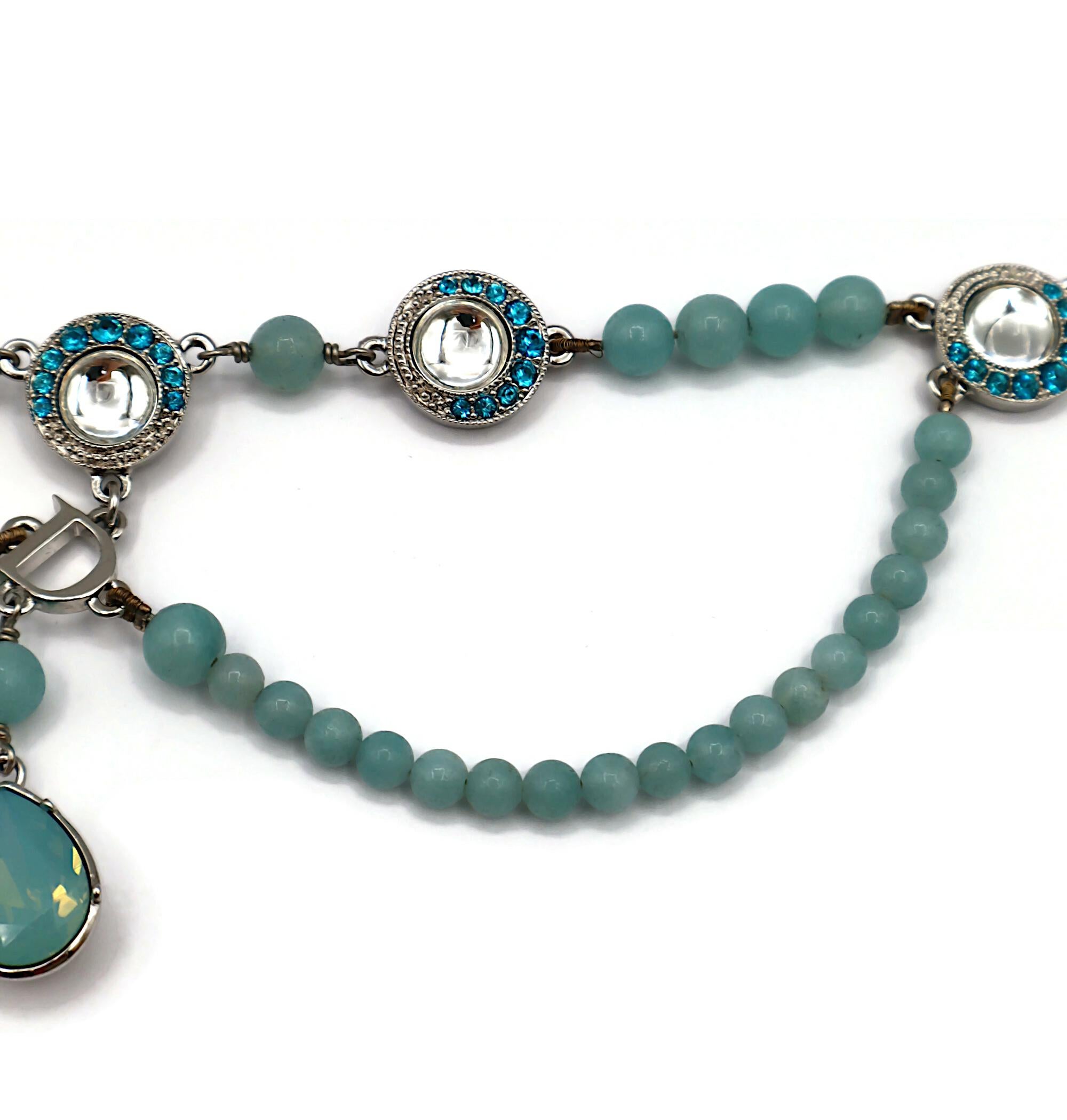 CHRISTIAN DIOR Collana Jewell d'epoca con drappeggio in vendita 6
