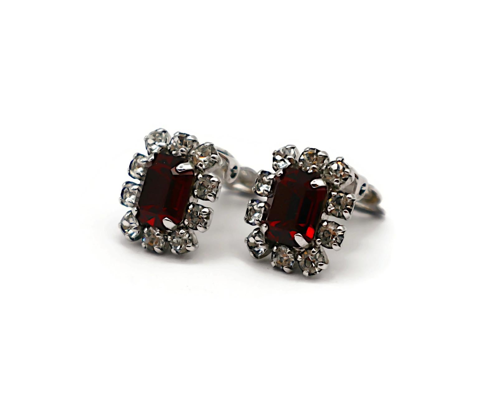 CHRISTIAN DIOR Vintage Jewelled Necklace and Earrings Set, 1966 For Sale 6