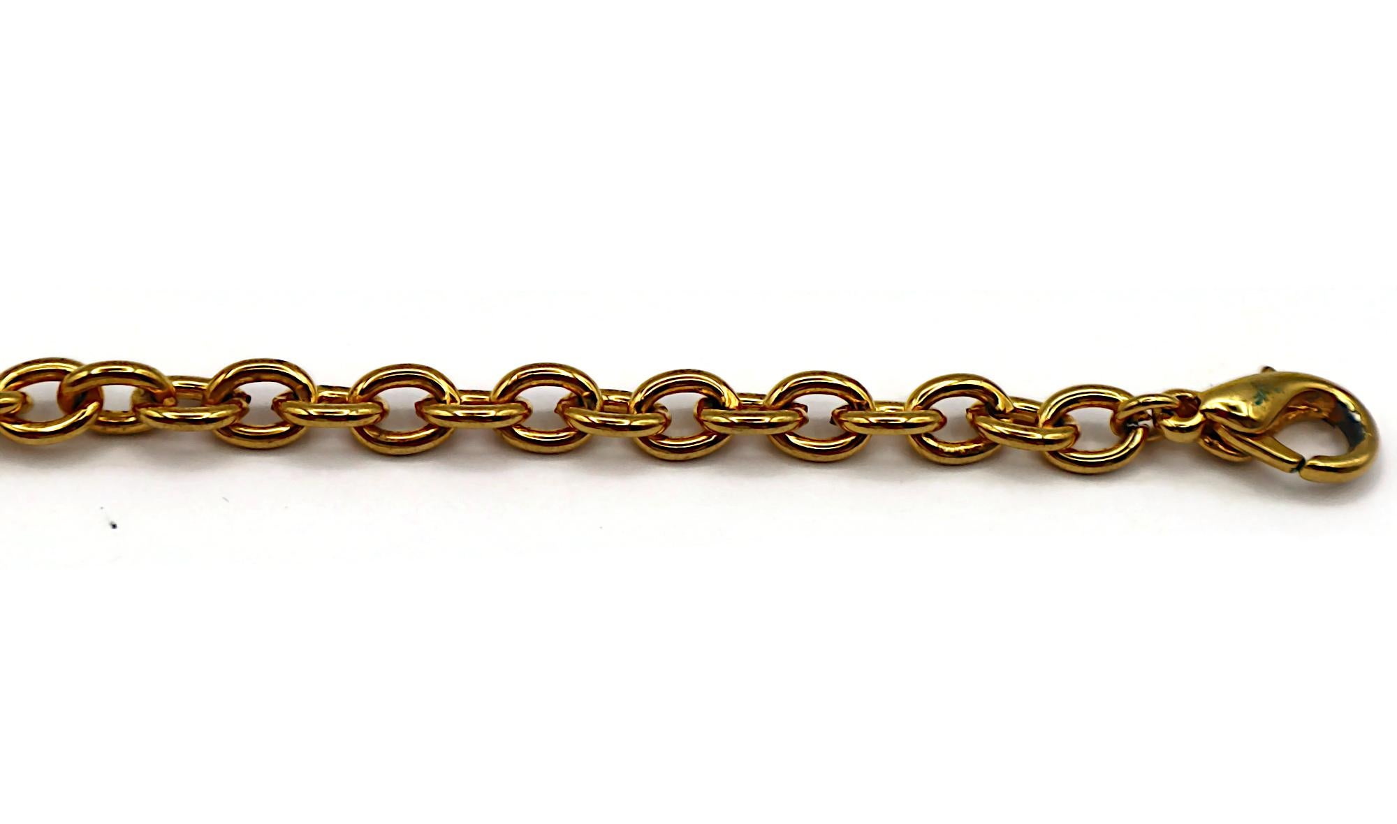 CHRISTIAN DIOR Collana vintage con ciondolo Jewell in vendita 7