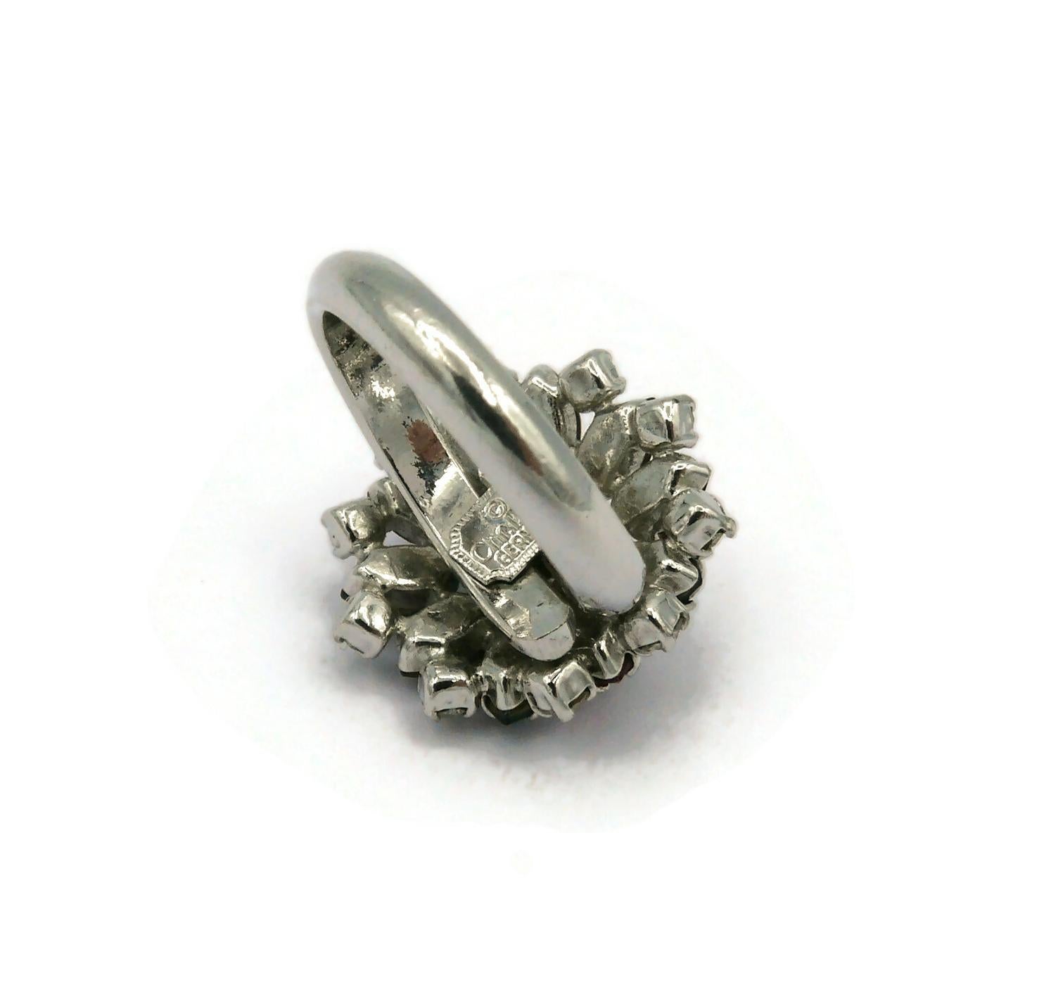 CHRISTIAN DIOR Bague joaillerie vintage 3