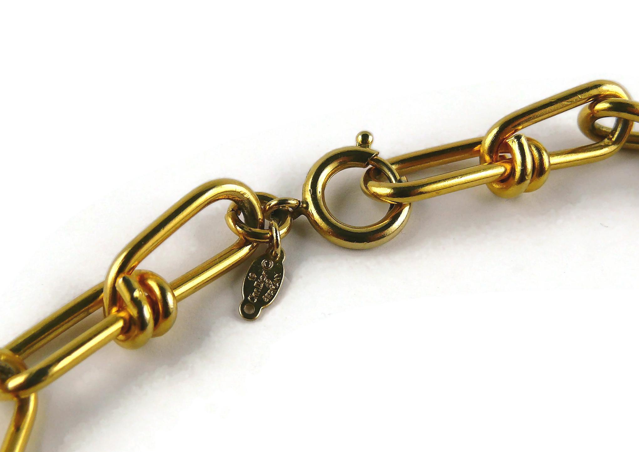 Women's Christian Dior Vintage Key Pendant Necklace, 1969