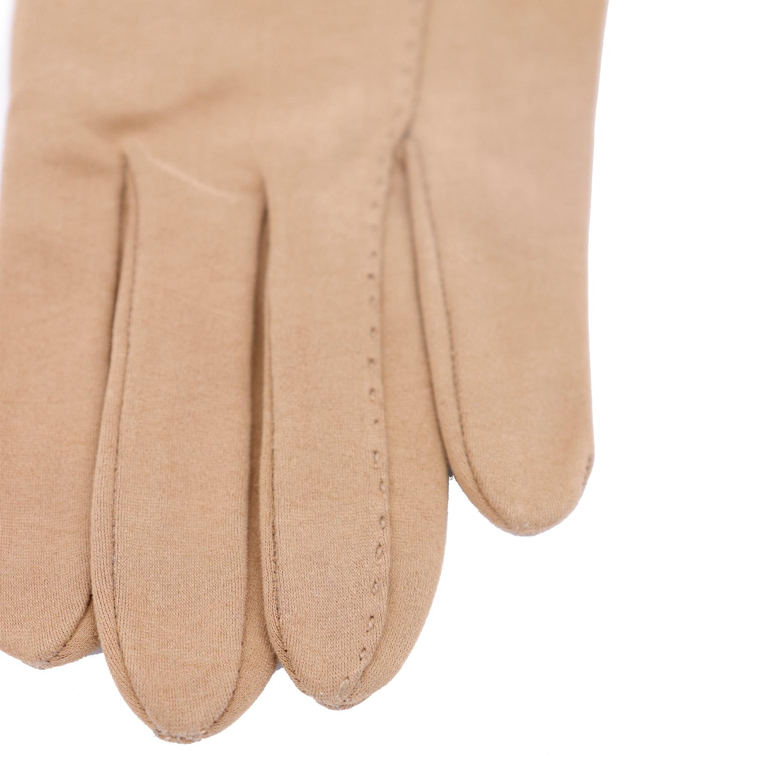 Christian Dior Vintage Ladies Sea Island I Magnin Gloves For Sale 2