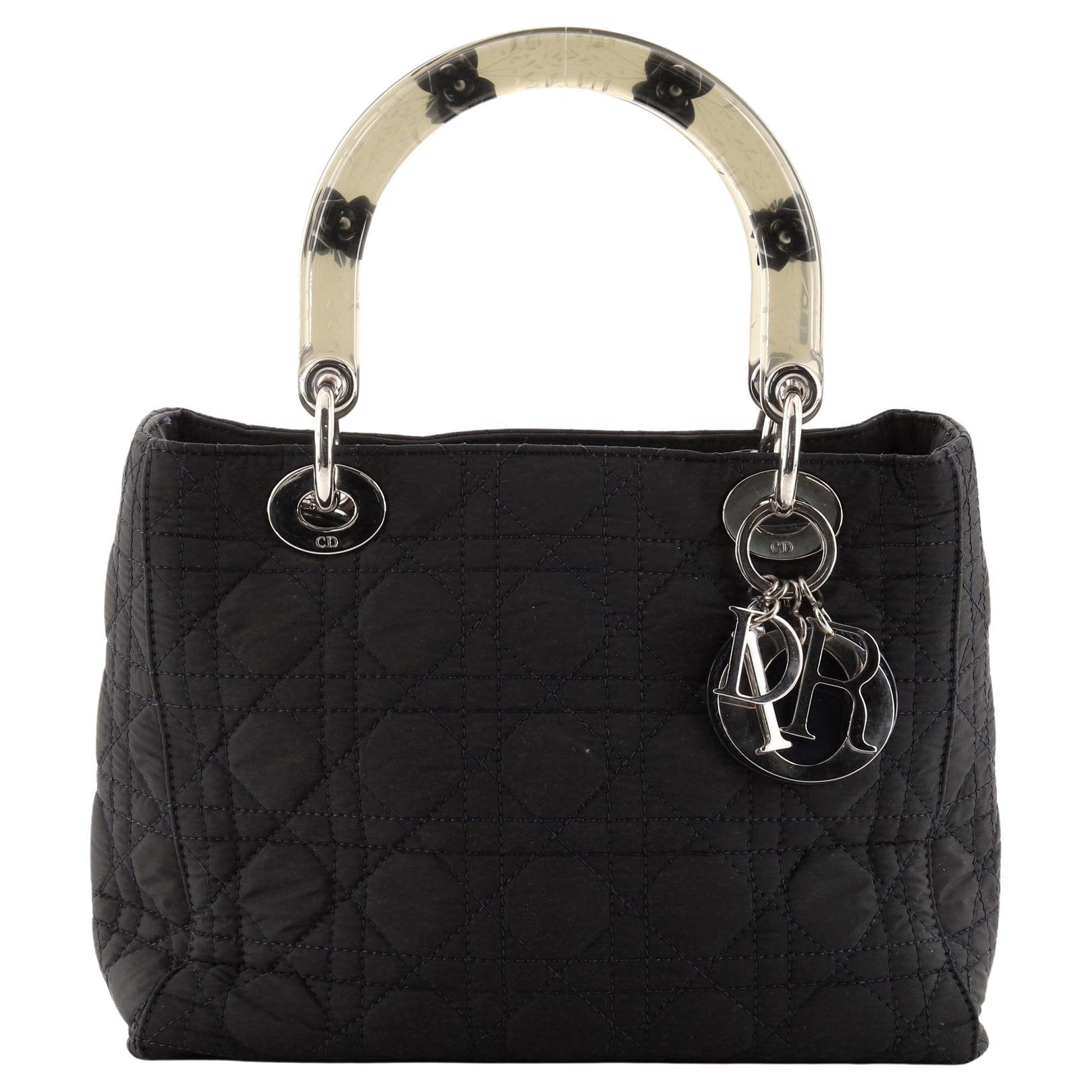 NEW Christian Dior Saddle bag in black satin, with rhinestones