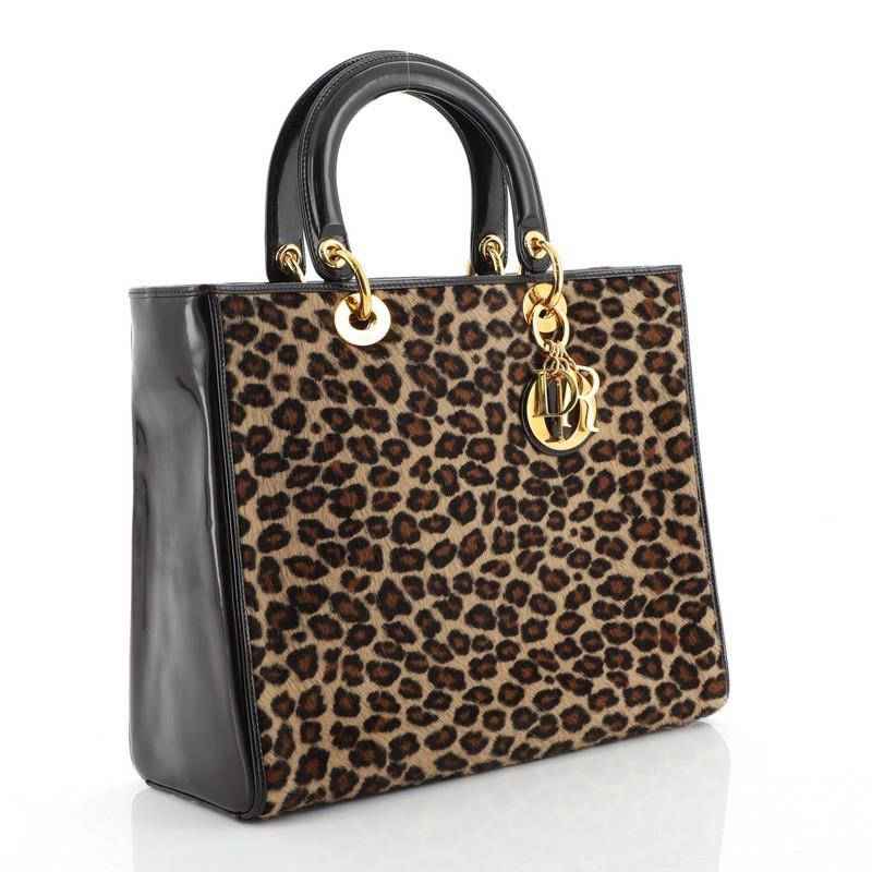 christian dior bag cheetah