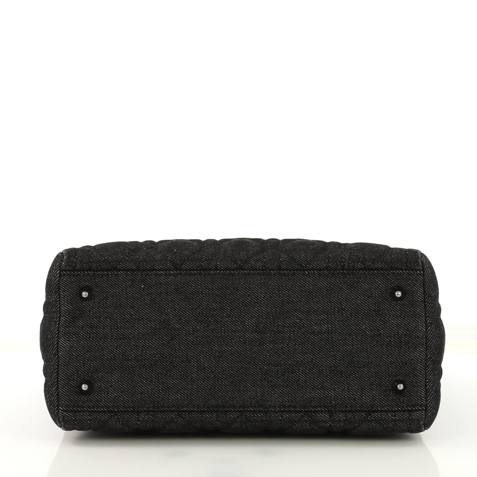 lady dior denim bag