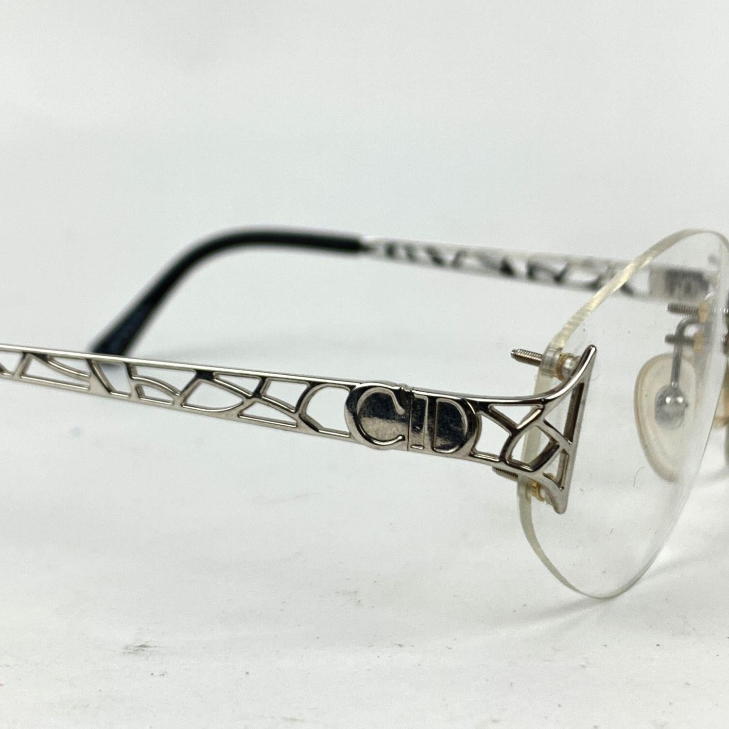 dior rimless eyeglasses