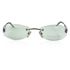 Christian Dior Vintage Mint Rimless Eyeglasses 3616 55/19 140 mm