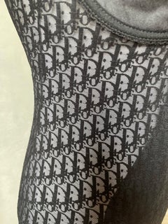 CHRISTIAN DIOR Vintage monogram bodysuit