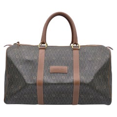 Christian Dior Vintage Monogram Duffle Travel Unisex Bag Handbag