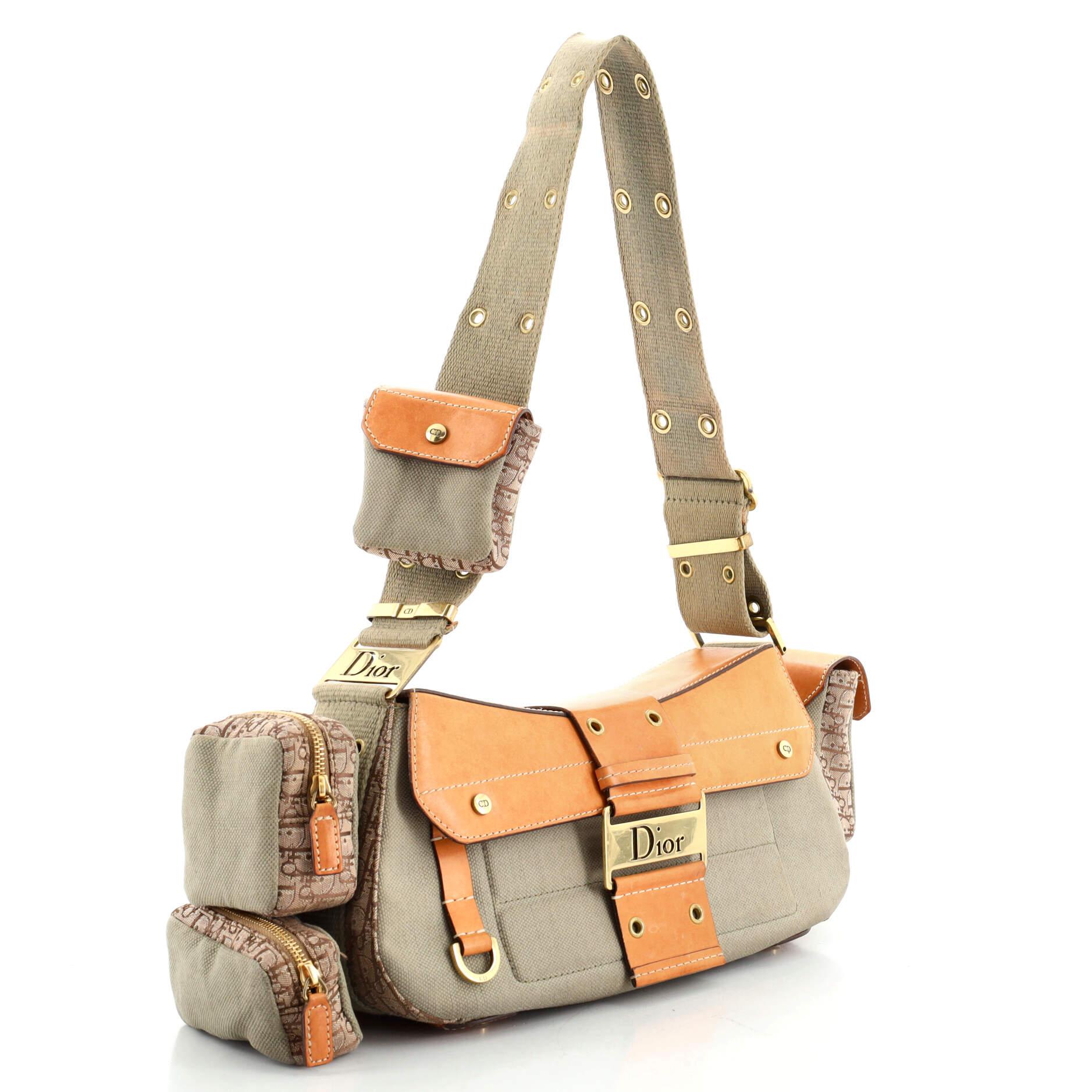Christian Dior Diorissimo Street Chic Columbus Avenue Bag - Gold Shoulder  Bags, Handbags - CHR365566