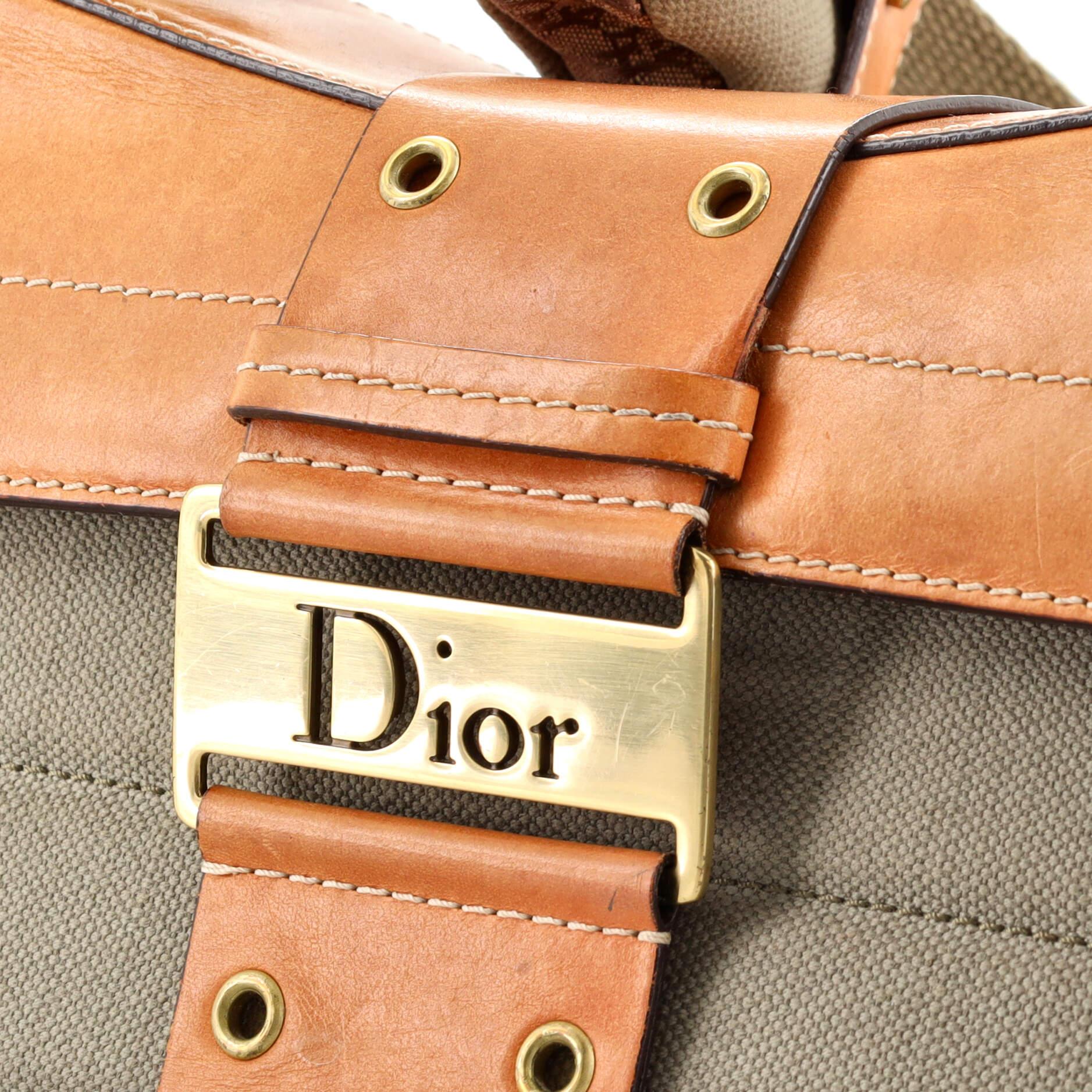 Women's or Men's Christian Dior Vintage Multi-Pocket Street Chic Columbus Bag Canvas with 