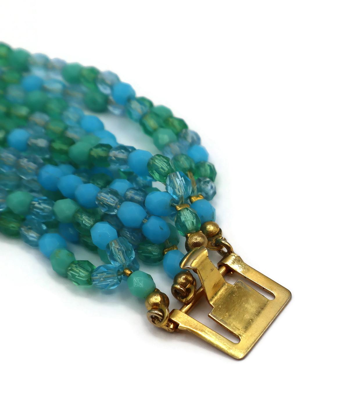 CHRISTIAN DIOR Collana multifilo vintage, 1966 in vendita 8