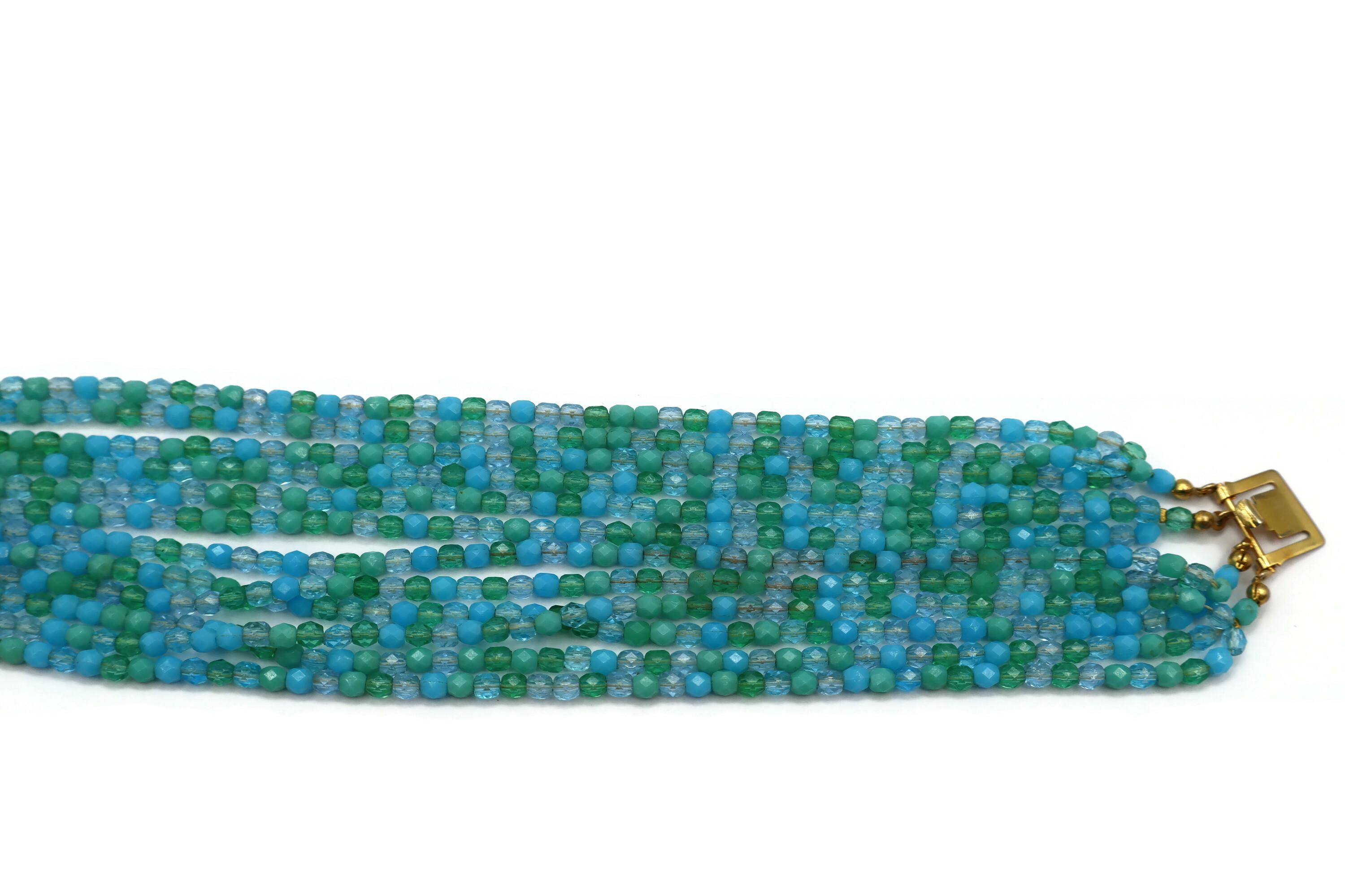 CHRISTIAN DIOR Collana multifilo vintage, 1966 in vendita 3