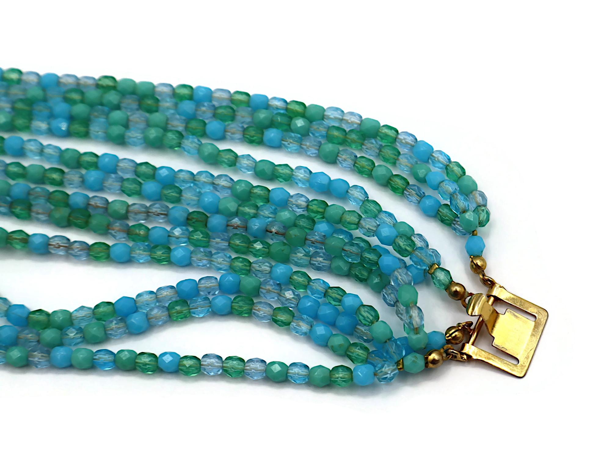 CHRISTIAN DIOR Collana multifilo vintage, 1966 in vendita 4