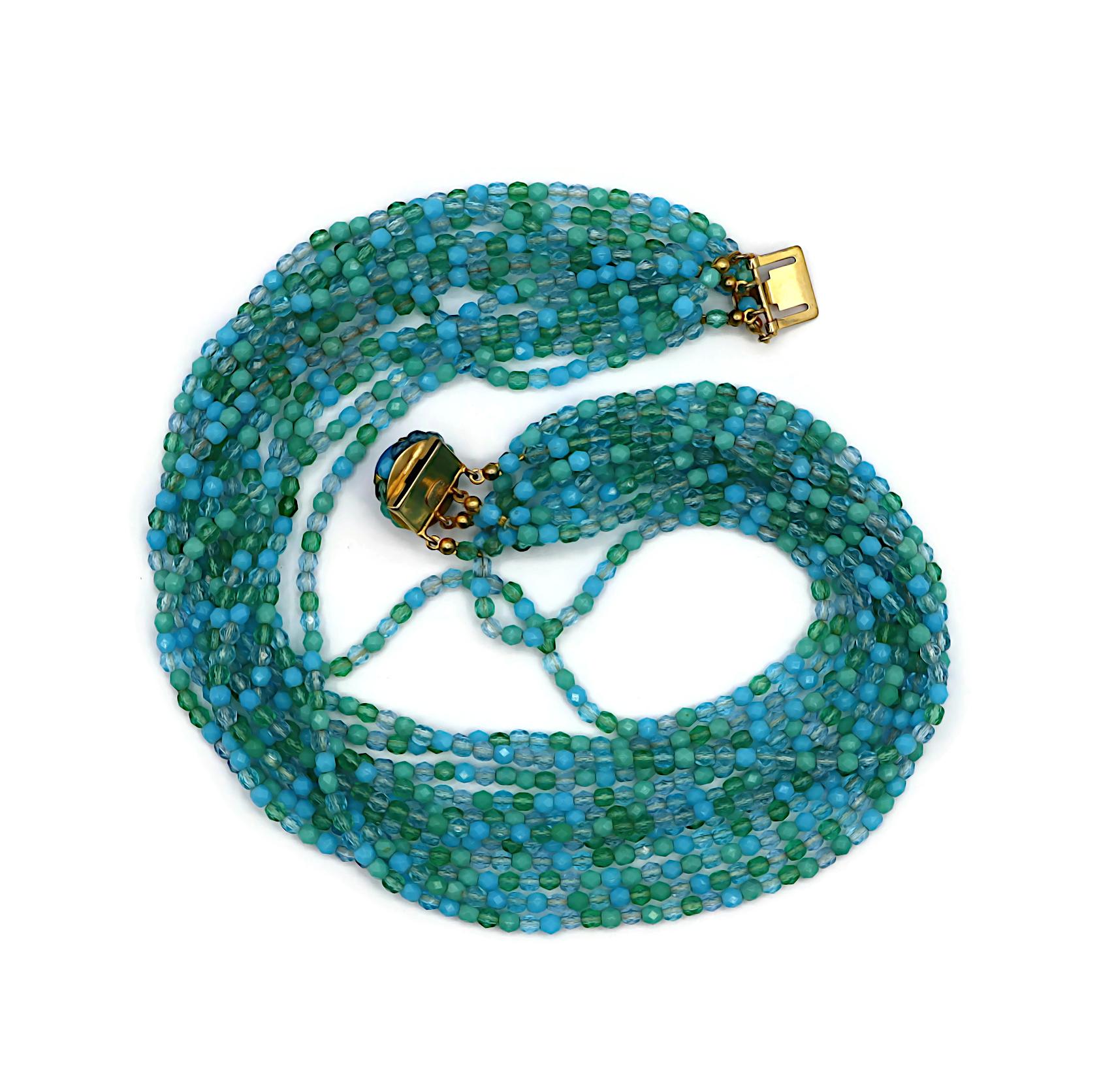 CHRISTIAN DIOR Collana multifilo vintage, 1966 in vendita 5