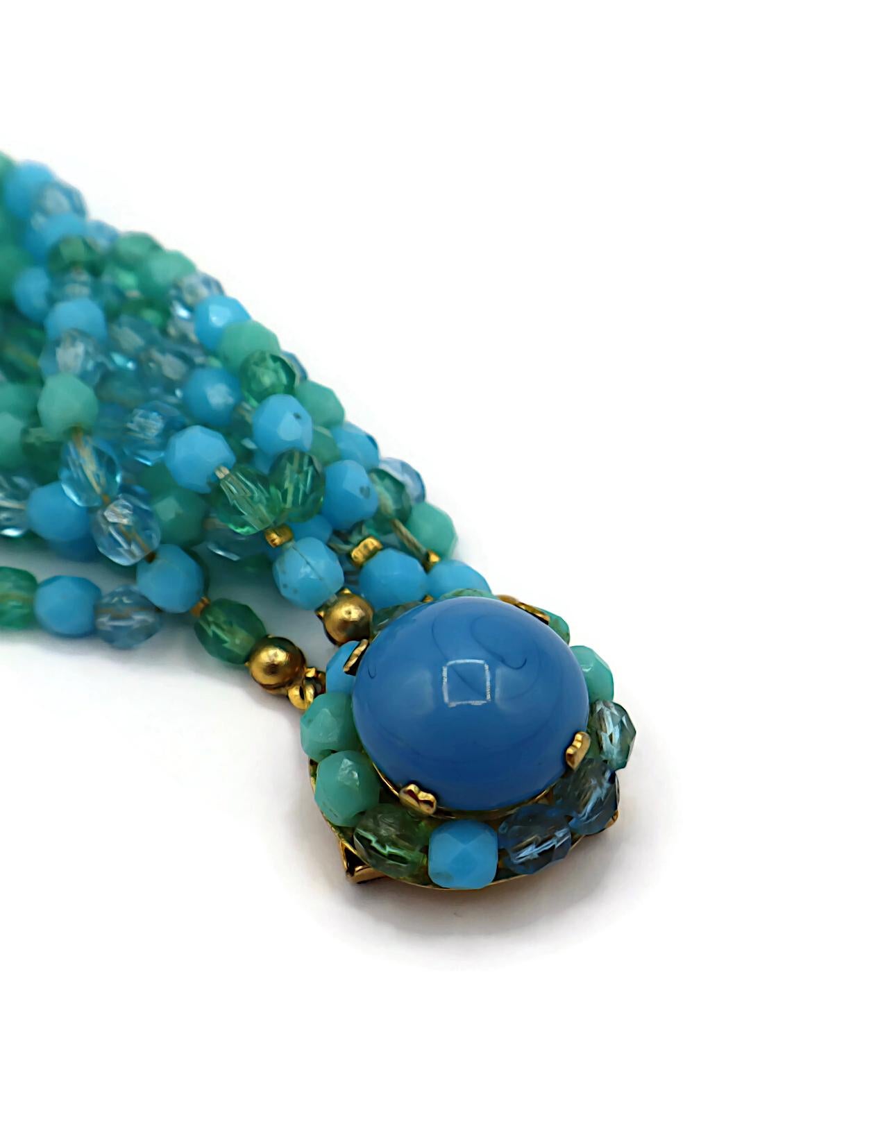 CHRISTIAN DIOR Collana multifilo vintage, 1966 in vendita 6