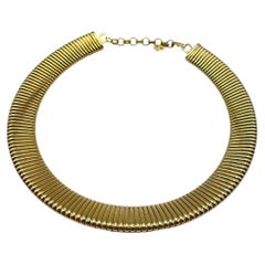 Christian Dior Vintage Omega necklace