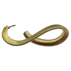 Christian Dior Vintage Omega necklace