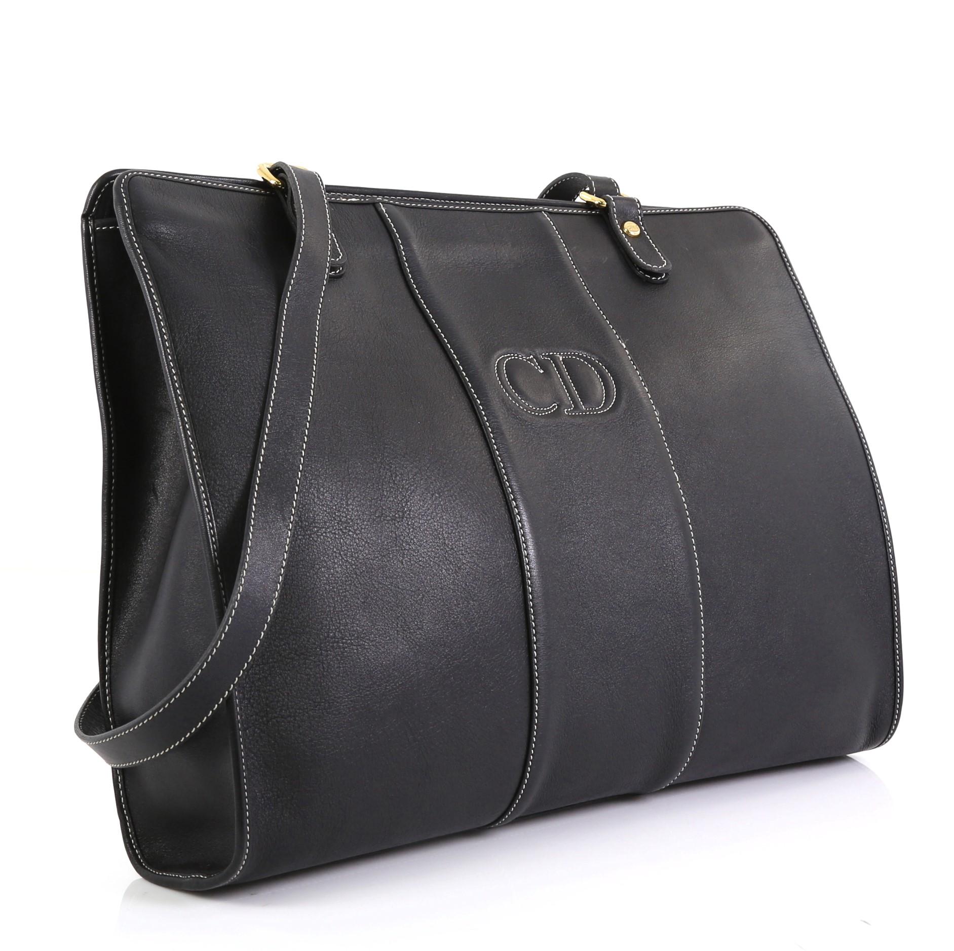 dior vintage leather bag