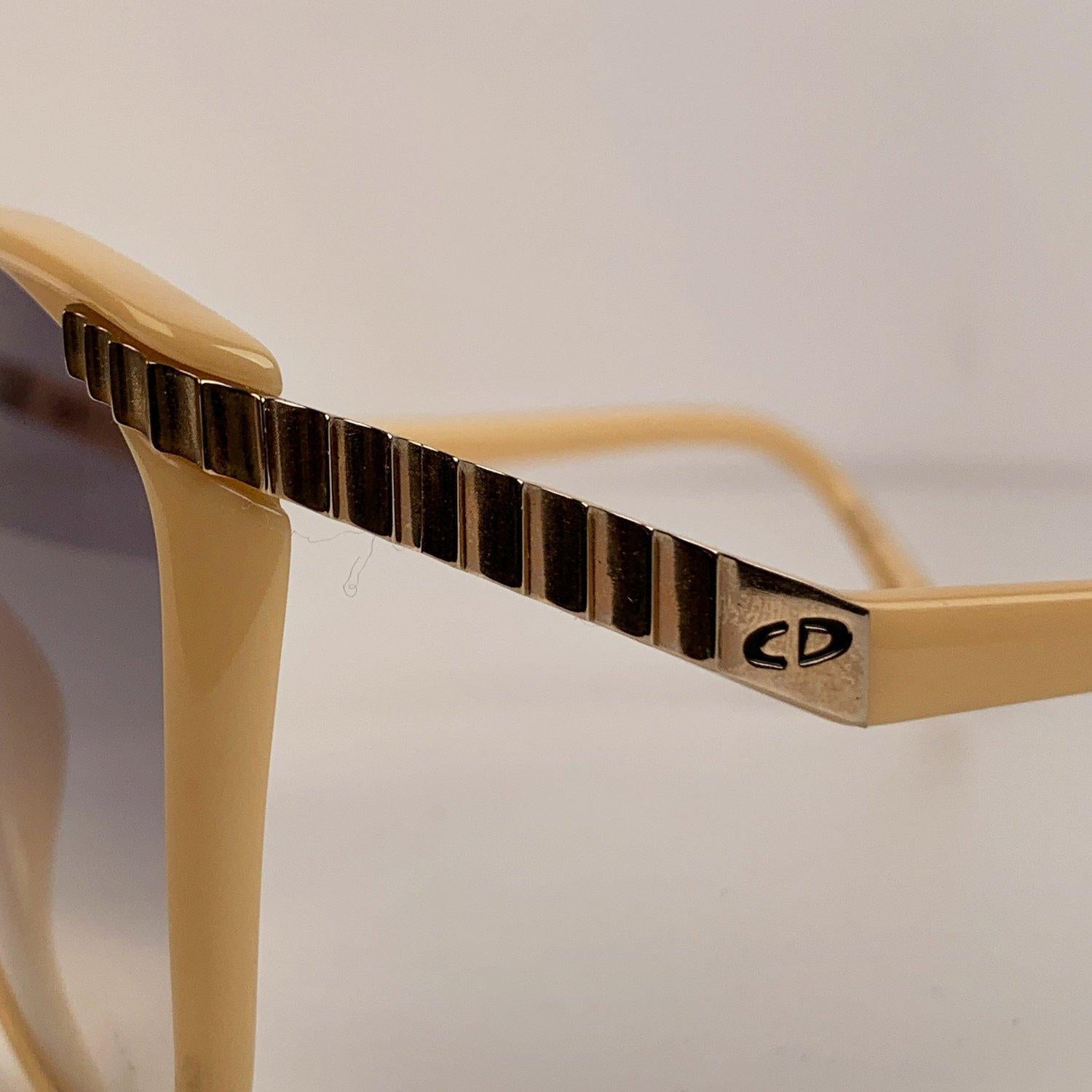 Christian Dior VIntage Optyl Women Mint 1970s Oversize Sunglasses 2279 In Excellent Condition In Rome, Rome