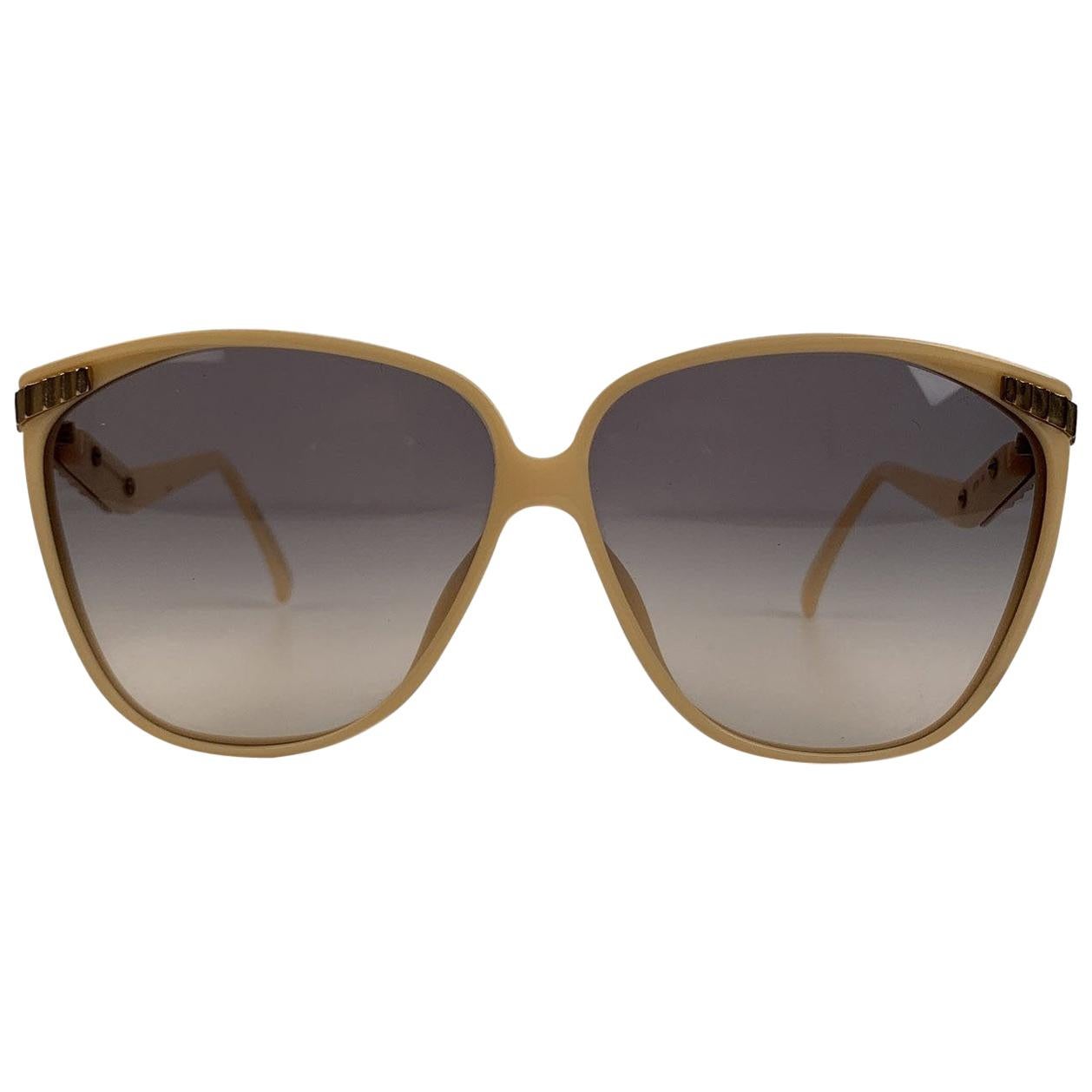 Christian Dior VIntage Optyl Women Mint 1970s Oversize Sunglasses 2279