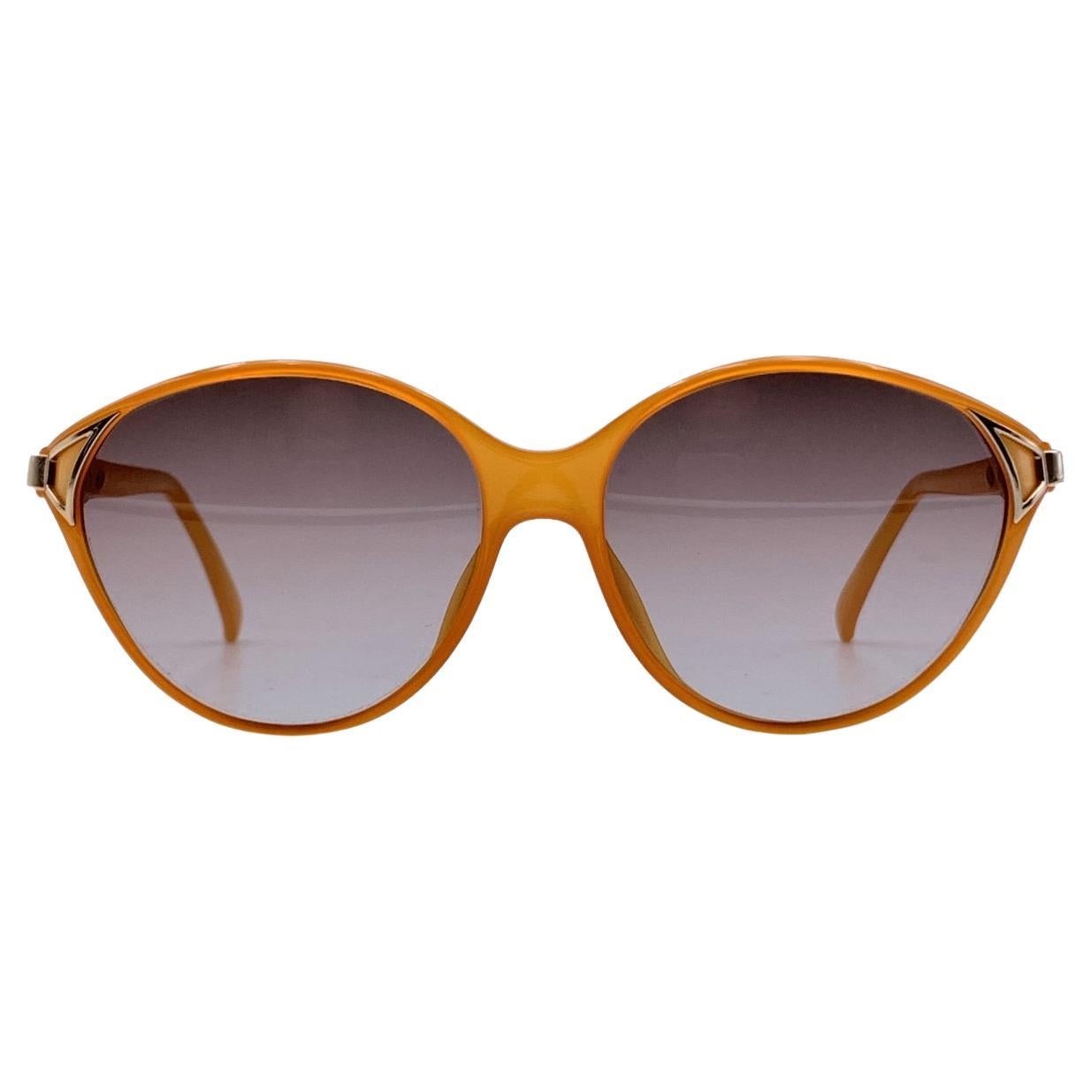 Christian Dior - Lunettes de soleil vintage en acétate orange, 2306 40 55/15 125 mm