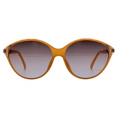 Christian Dior Vintage Orange Acetate Sunglasses 2306 40 55/15 125mm