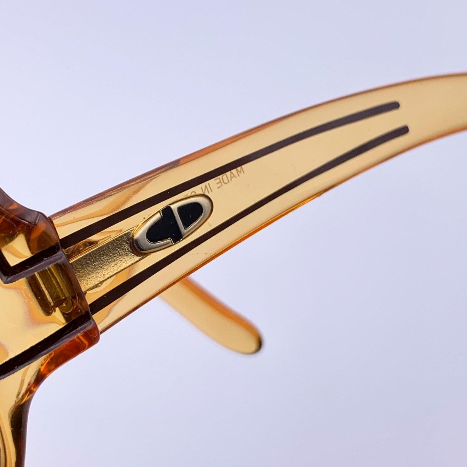 Christian Dior Vintage Orange Mod. 2040 Oversize Sunglasses 130 mm 1