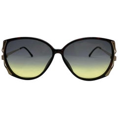 Christian Dior Vintage Oversized Sunglasses 