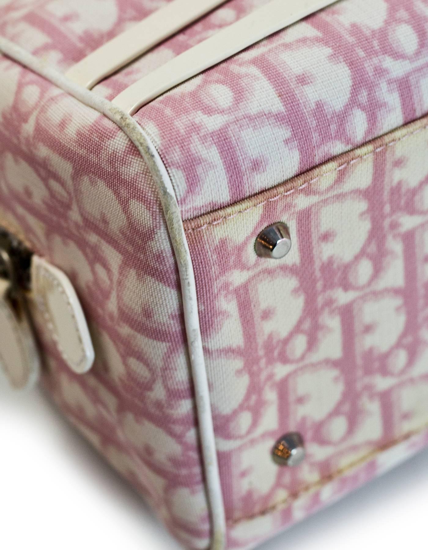 vintage pink dior bag