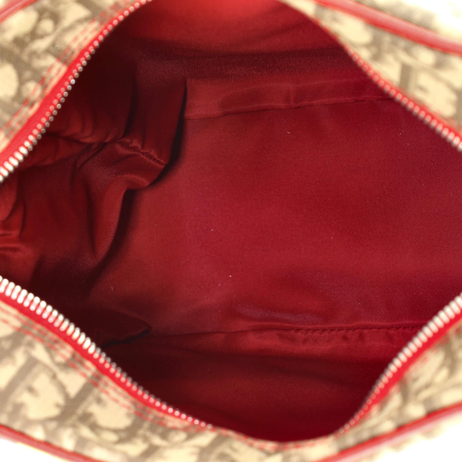 Women's or Men's Christian Dior Vintage Rasta Crossbody Bag Diorissimo Coated Canvas Medium
