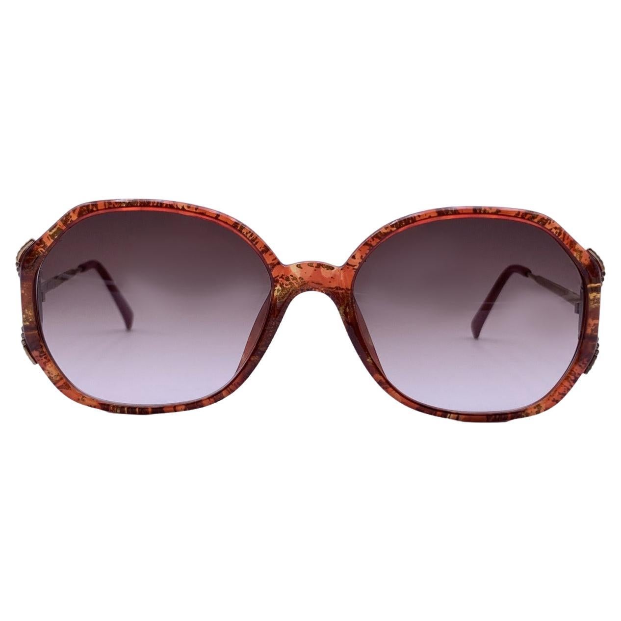 Christian Dior Vintage Red Sunglasses 2527 30 Optyl 58/18 130mm For Sale