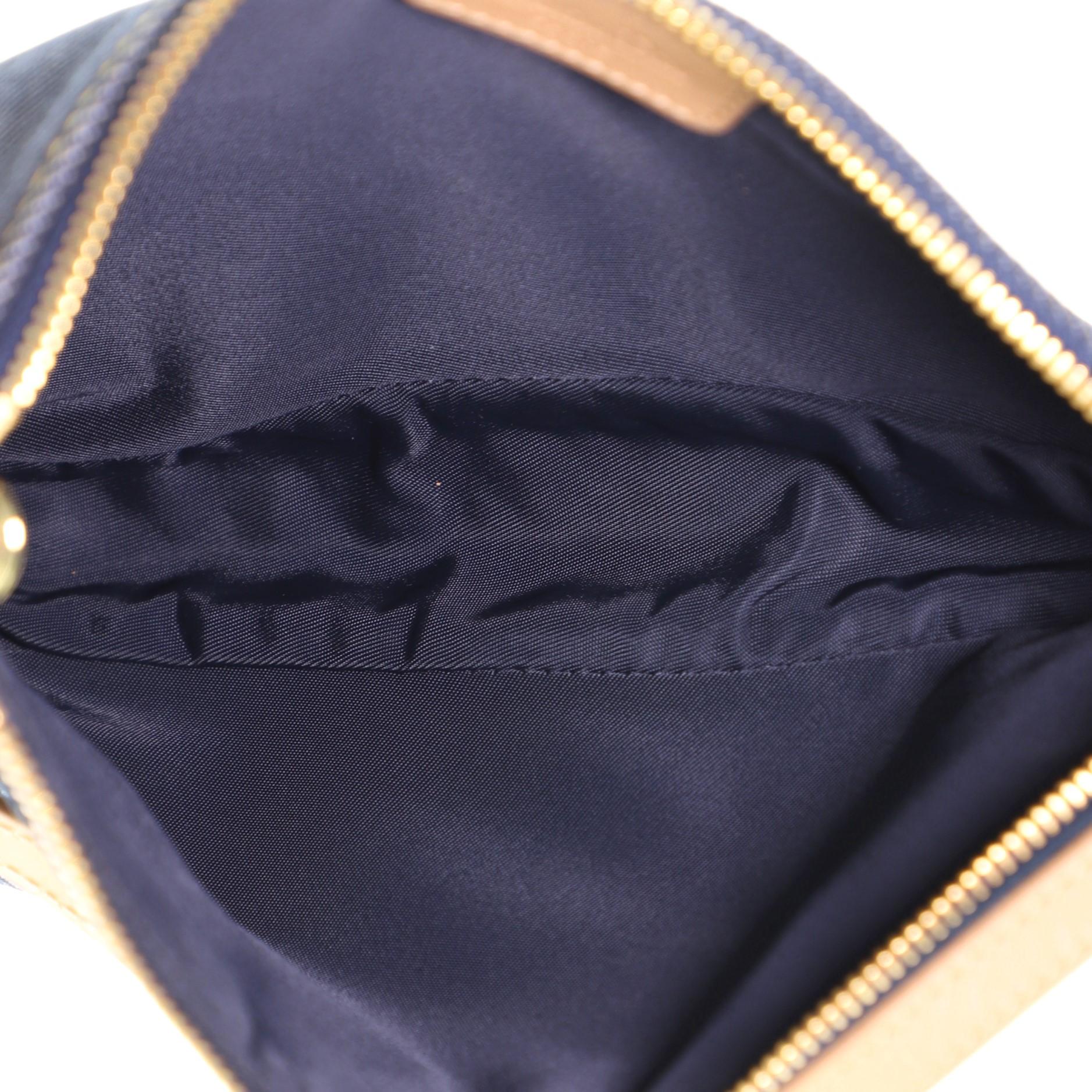 denim saddle bag