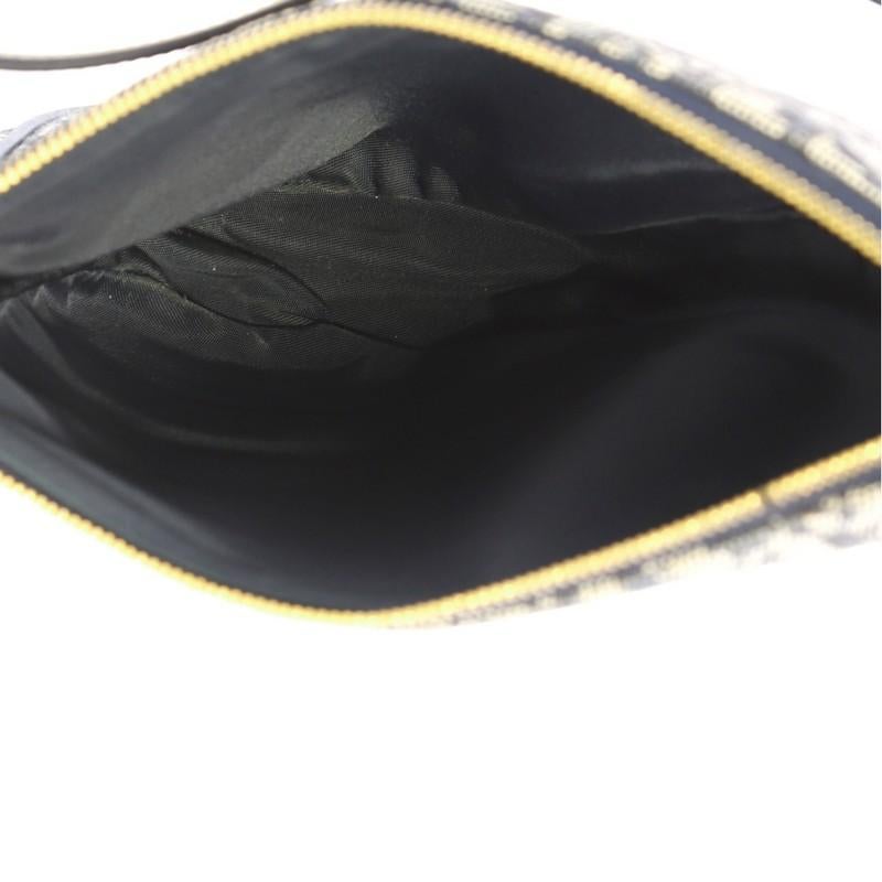 Christian Dior Vintage Saddle Bag Diorissimo Canvas Mini 1