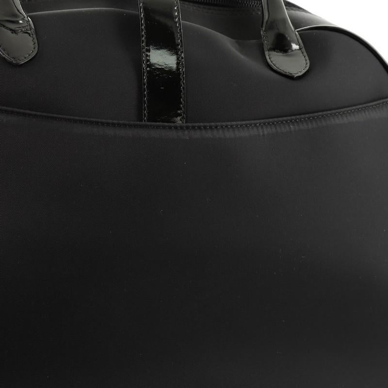 Women's or Men's  Christian Dior  Vintage Saddle Bowler Bag Nylon Large