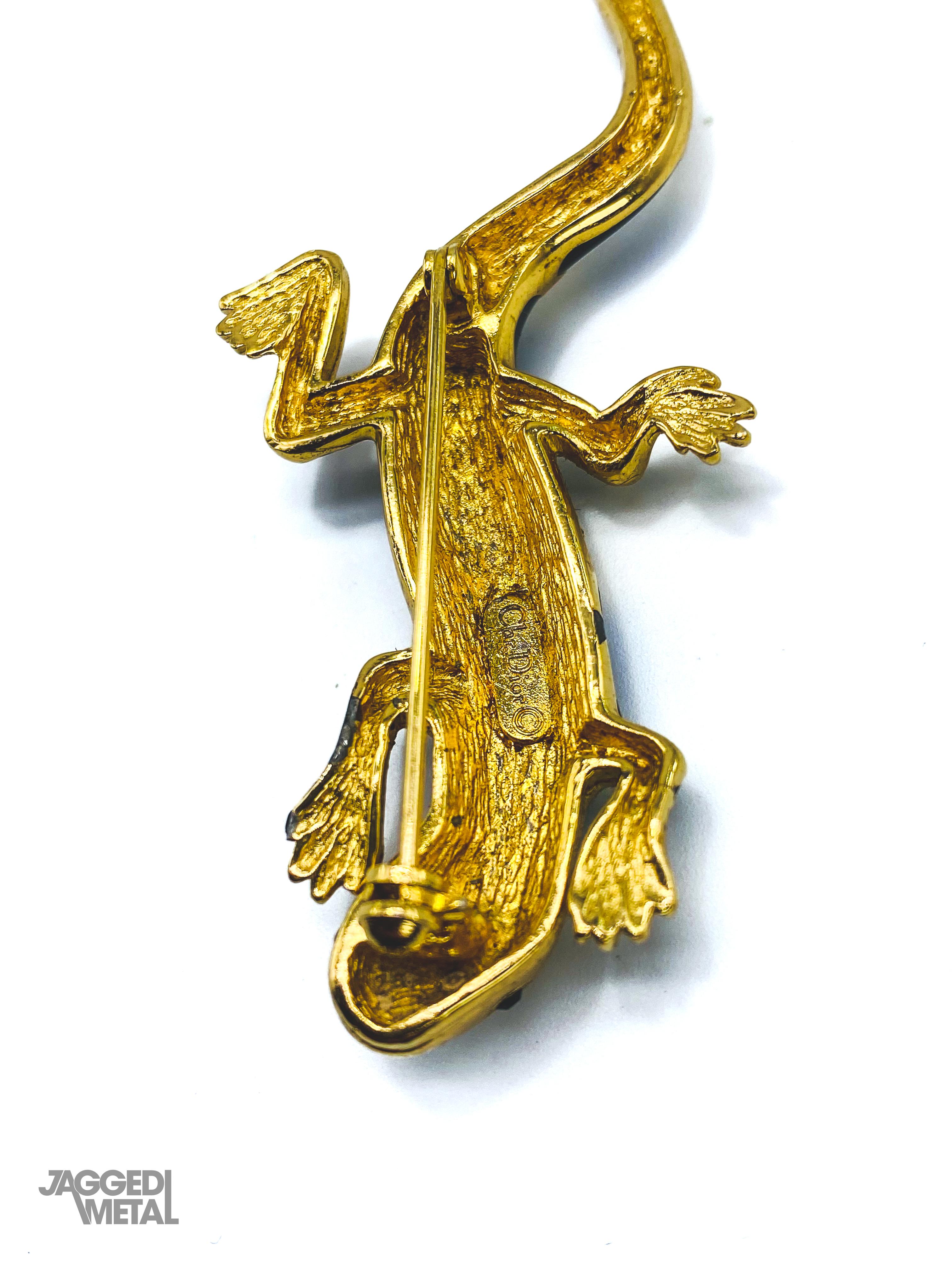 Women's CHRISTIAN DIOR Vintage Salamander Brooch