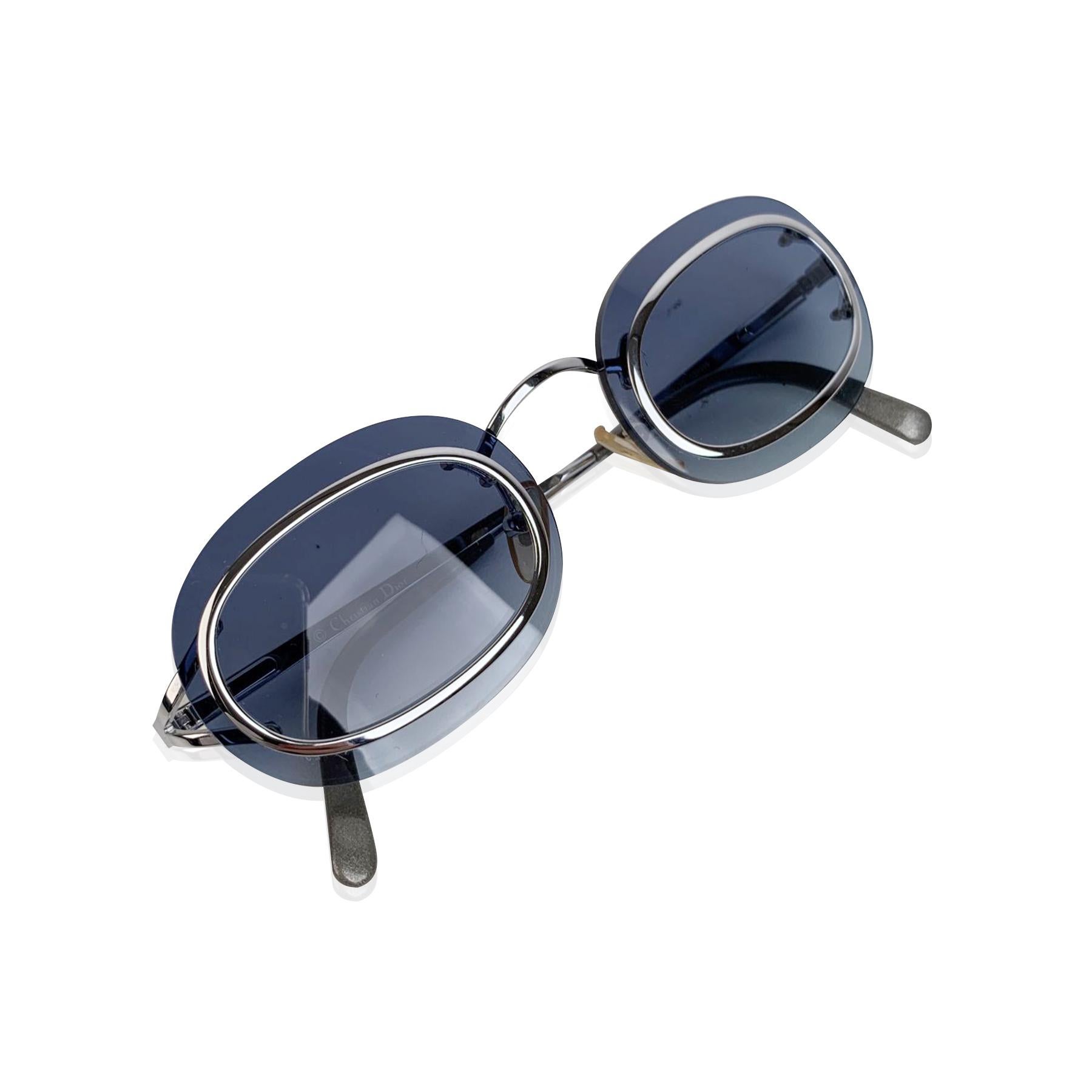 Christian Dior Vintage Silver Metal 2970 Mint Sunglasses 53/16 135 mm 2
