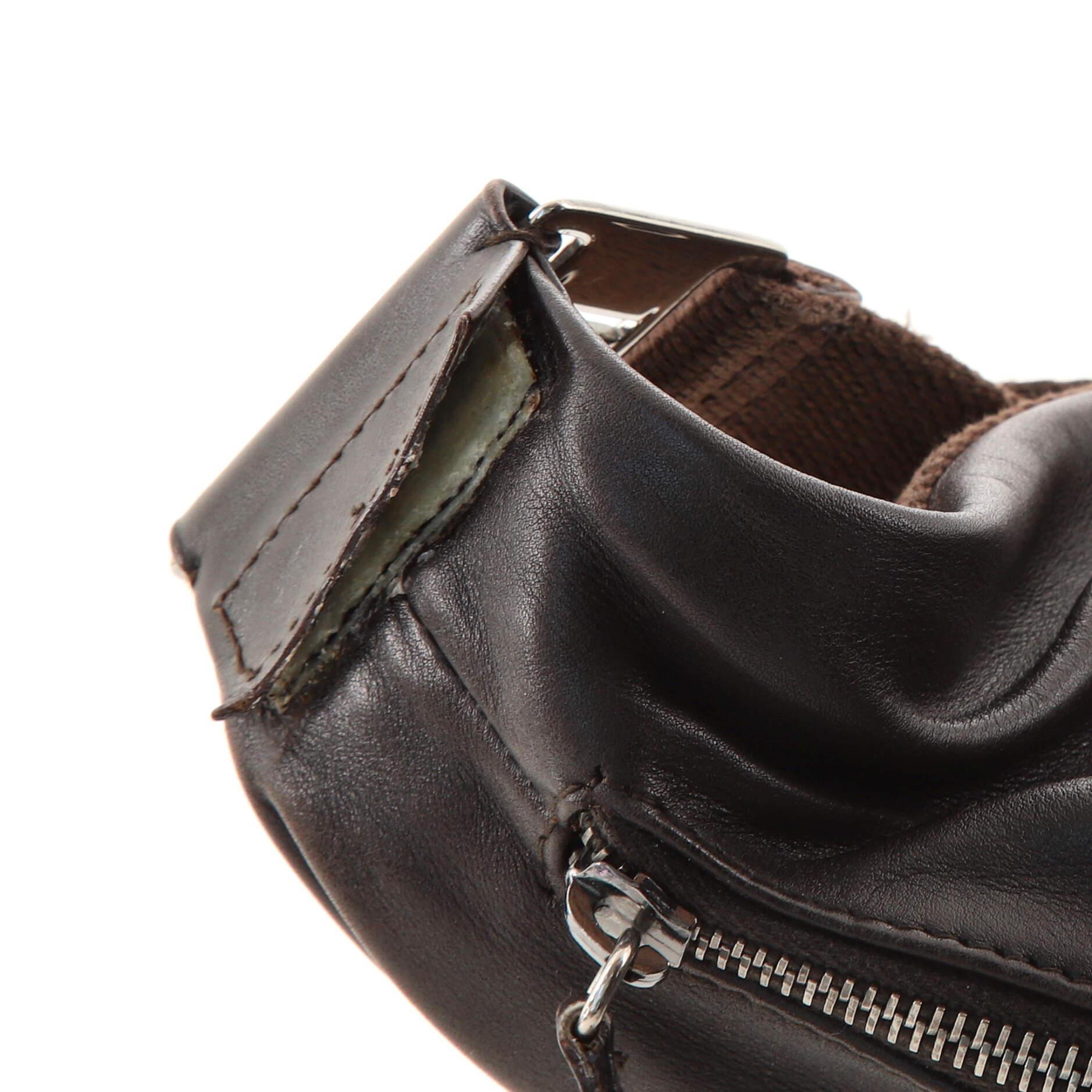 Christian Dior Vintage Street Chic Hobo Leather Large 3