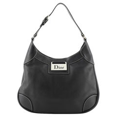 Christian Dior - Sac à bandoulière vintage Street Chic en cuir, taille moyenne