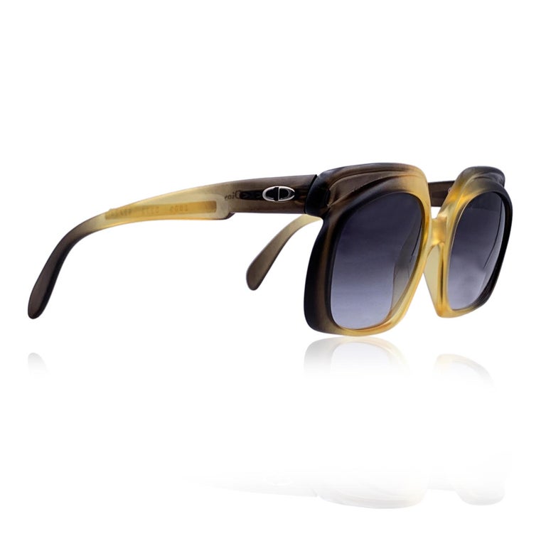 christian dior yellow sunglasses