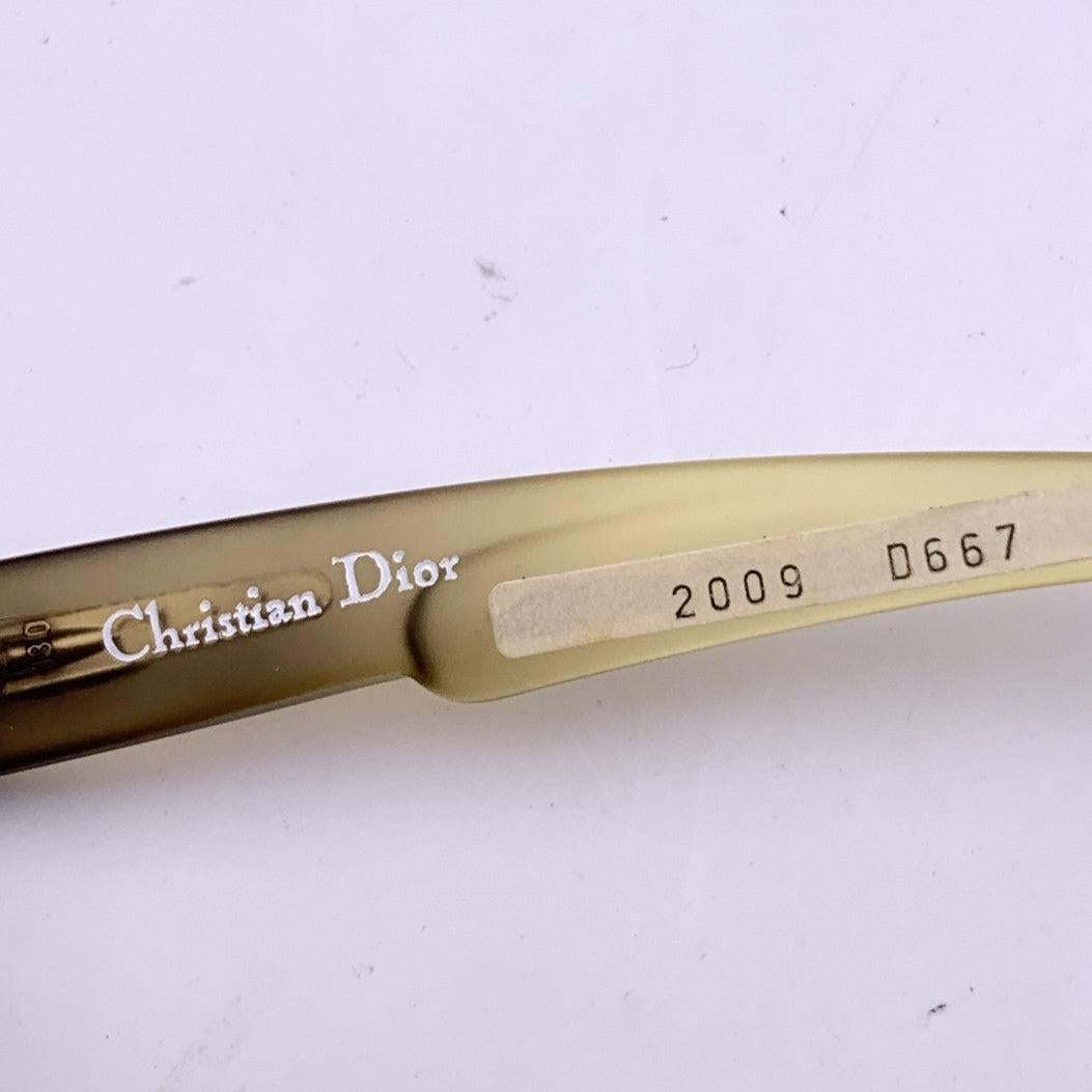 Christian Dior Vintage-Sonnenbrille 2009 667 Lila Gelb 52/20 140mm Damen im Angebot