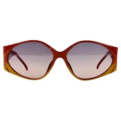 Christian Dior Vintage Sunglasses 2348 10 Brown Red 60-15 130 mm